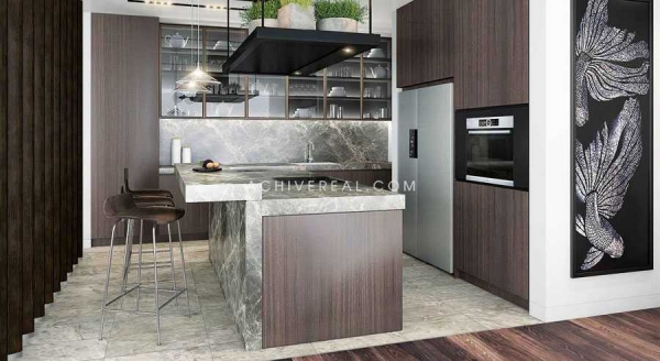 Bán 3 Phòng Ngủ Cove Residences tầng cao 158m2 | Empire City | View sông trực diện Quận 1| T2.1X.02